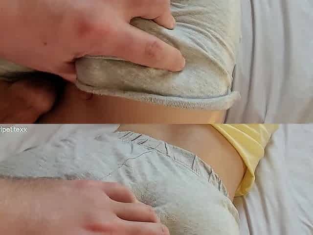 Shy Stepsis wasn't thinking I'd Make Her Shorts Filthy