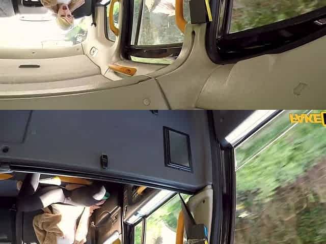 Blonde Student's Wild Ride with Creampie Surprise