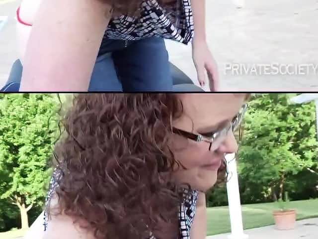 Screw Mamma's Hairy Red Slit - Mature Sex