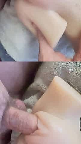 Giant cumshopt! See me close up banging my toy! Uncensored OnlyFans @ ScottyNaufghty420
