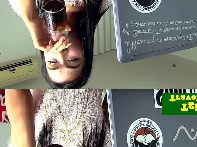 Schoolgirl ts Poopae plays with her penis