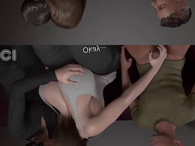 My superlatively good ally and I bang the large booty of the mother I'd like to fuck next door - CG Manga - OCICI