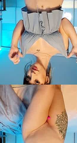 Solo booty assed babe ass toying masturbation in hi def