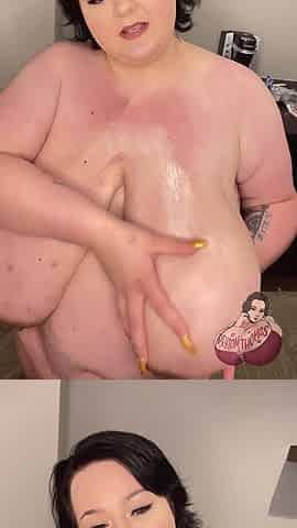 BBW Oils and Lotions Huge Tits