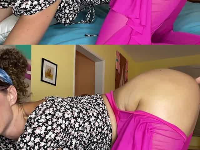 Anal and Pussy Play Sloppy Blowjob and Spit! Heres Another Angle From When We Went Live the Other Day!
