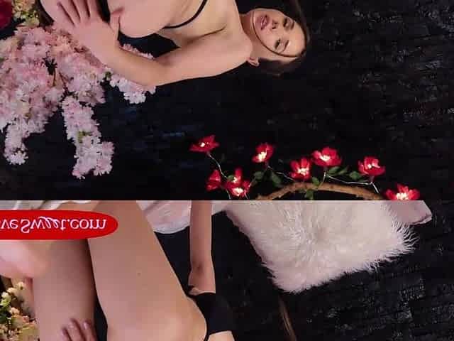 Shy Blameless Chick Plays With Her Taut Booty Until Her Snatch Leaks