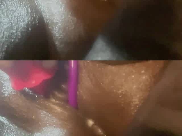 Hottie ebony twat