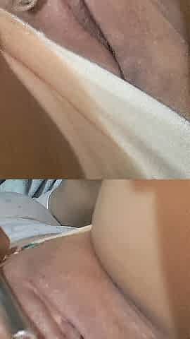????????Oh my god, my cunt is banging juicy!!! Masturbating her taut cunt????????