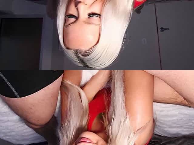 Big Natural Tits Blonde Stepsister Sneak Into My Room And Tries Anal