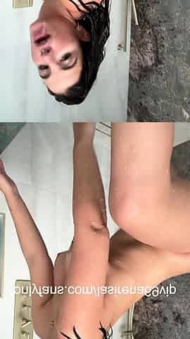 I play and I suck that dildo in front of the camera like a