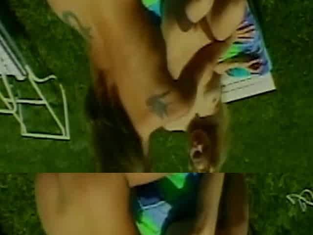 Busty Girls Play In Garden Lesbian Porn