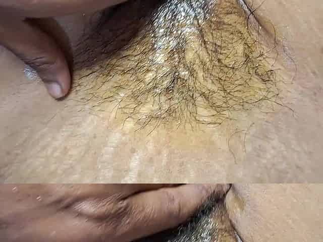 Desi Chut and Mustard Oil Applied to the Vibrator with Mast Oil