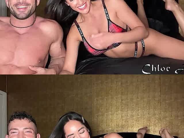 Cutie and the Brute - Chloe Amour Sucks and Gets Mouth Drilled by Maximo