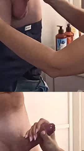 MILF Sucks Two Cocks at the Same Time. Full. Ep 24823