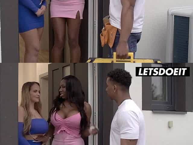 Jennifer Mendez In Lesbian Drama Turns Into A Threesome With The Plumber