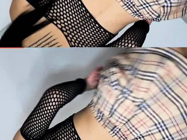 Big booty Latina riding big hard dick