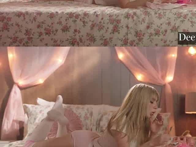 If a dude desires his fantasy beauty, that guy's going to get to settle for co-starring in her dream.