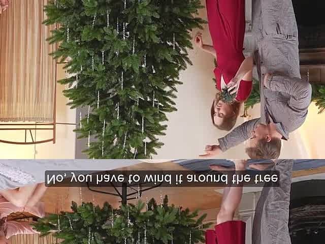 I Found My Present Under The Christmas Tree His Huge Cock. 4k Hd - Tim Team And Princess Lili