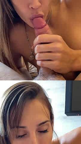 Alluring MILF heartbreaker incredible blowjob scene