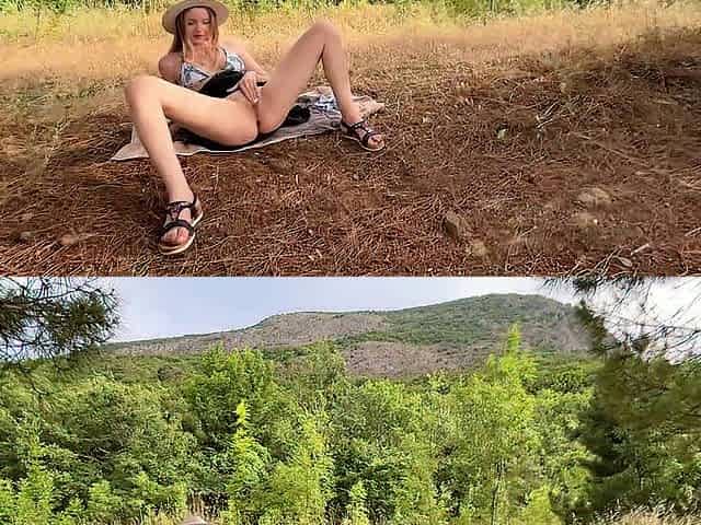 Immodest dissolute doxy screws in all holes in the mountains and takes a golden shower in her throat