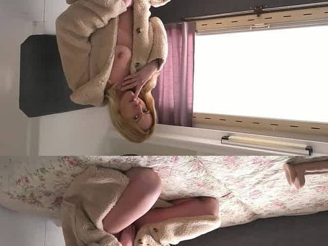Horny Blonde Bitch Gets It!!