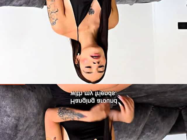 This LATINA TEEN sucked my dick sloppy
