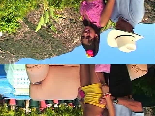 Sexy group sex with two stunning brunettes doing 69