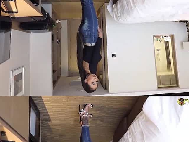 Johntronx - Unreal Amateur Asian in Tight Jeans Sucks My Dick