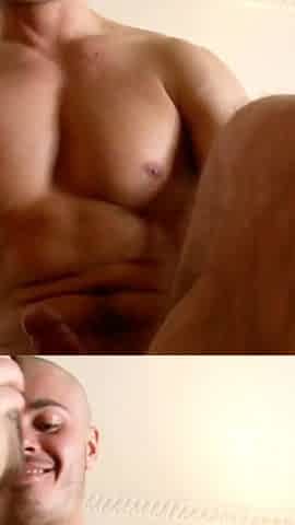 Candid skinny teen is surprised by boyfriend and fucked in the ass for the first time