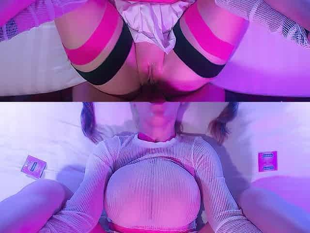 VIRTUAL SEX GAMES - Cyberpunk Cutie Got BANGED! How LARGE Are Those BREASTS?! - LilyKoti