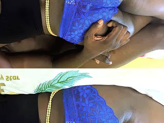 Handling a big Senegalese button butt