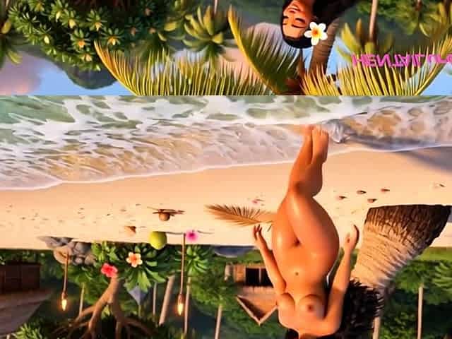 Big Ass Beauty Moana Fucked In Group By Tribal Villagers