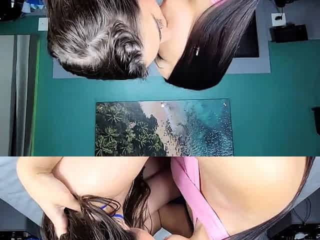 FETISH FACTORY BRAZIL STUDIO - Interracial Deep Kiss - By