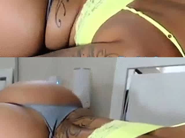 Big-Ass Latina Drops it Like it's Hot on Webcam