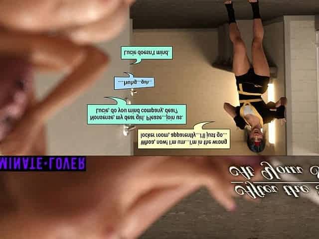 CG Comic Futanari After The Bell - At Your Service