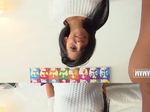 Breasty Latin chick Oiled Up and Banged by Large Dong Client - CARNE DEL MERCADO