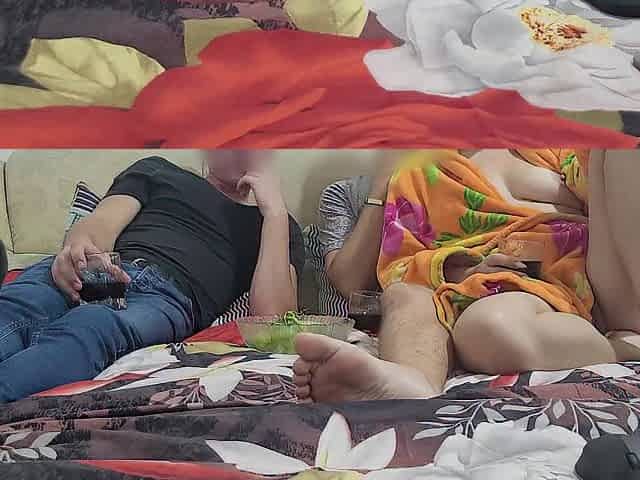 ardent three-some sex. wife spouse and lover