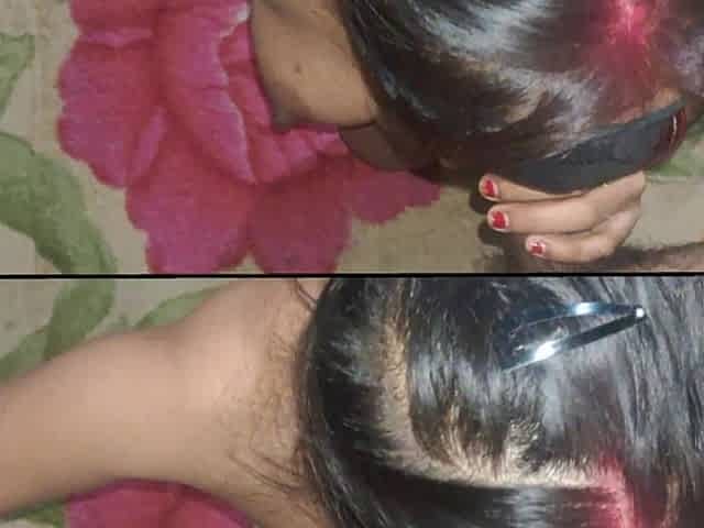 So Cute Girl Suking and Fuking at Night