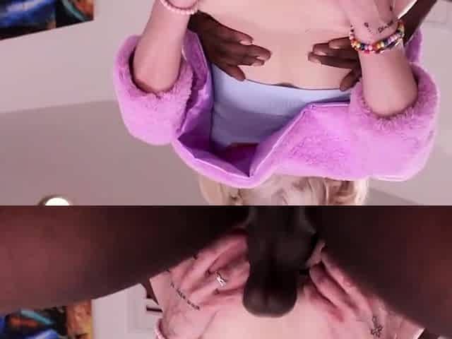 Petite Teen Slut Emma Rosie Takes Black Meatpole