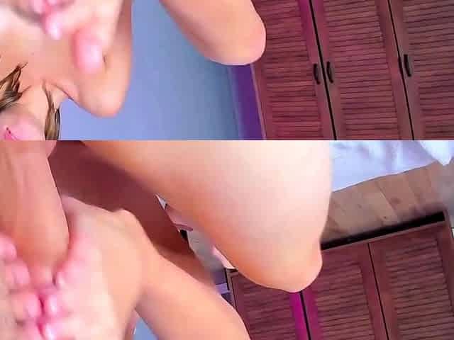 Tweety Valentine Gives Hot Blowjob And Foot fetish