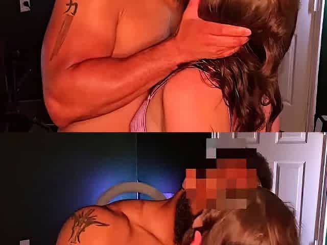Bbc bull showed hubby that the cum he left in his wife's