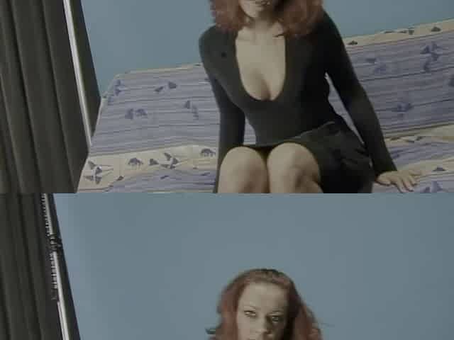 The Exhibitionist Girl First Masturbates Then Gives a Blowjob