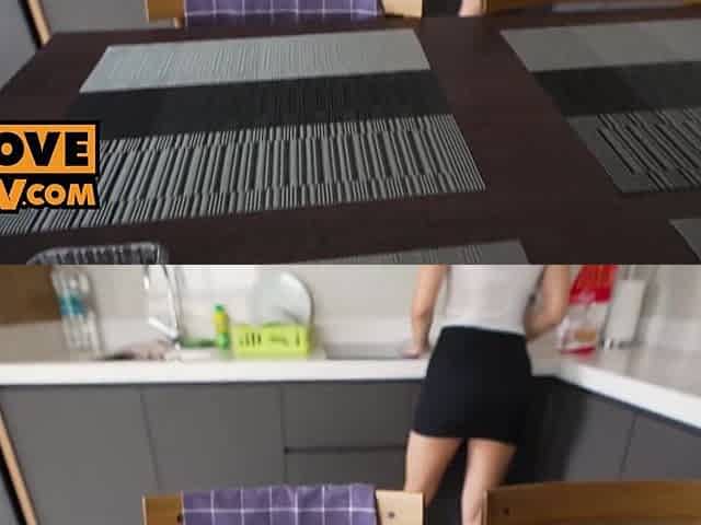 Shy Student Maya Lis Undresses and Sucks Her Roommate's Knob
