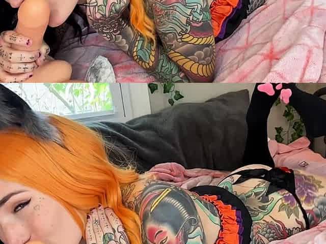 Blonde amateur gives webcam show with toys