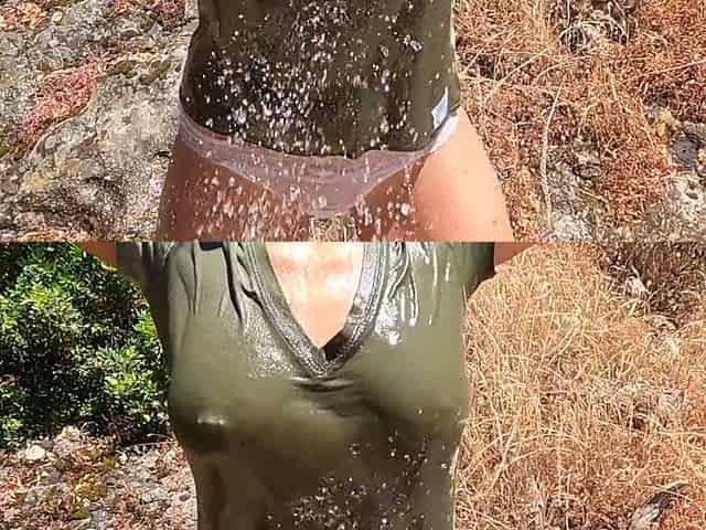 Wet T-shirt She Wants Sex He Fists This Little Blonde With The Perfect Body And Her Smooth Pussy