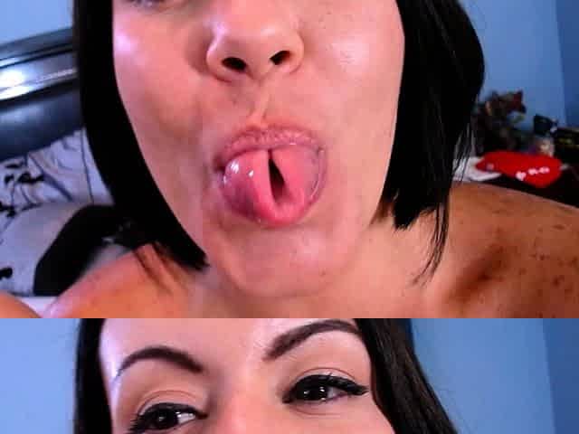Fetish brunette lesbian licks and fingers sweet pussy