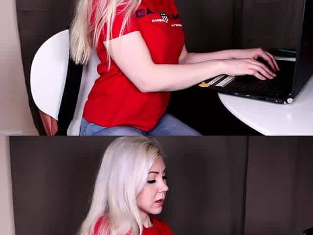 Hot teen lauryn may solo toying