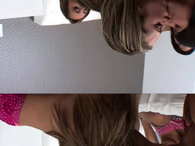 Lesbian Doll Gets Her Pussy Lips Opened Up and Sucked in