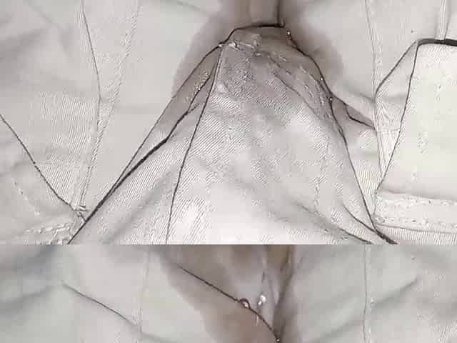 A cloth diaper wet in urine, what a admirable feeling