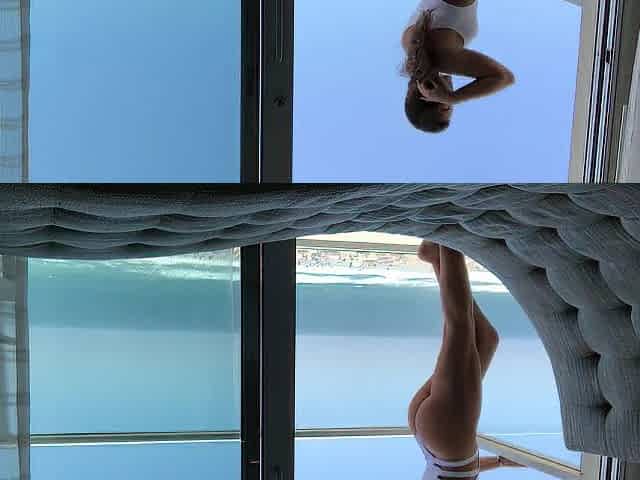 Dani Daniels . com - Window Tease Public Solo